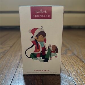Hallmark Keepsake Young Santa Ornament